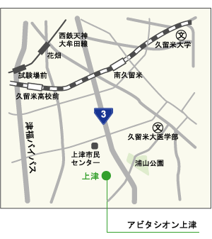 福岡の物件地図